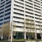 Richard B. Russell Federal Building on Ted Turner Drive in downtown Atlanta, home of the U.S. Attorney's Office for the Northern District of Georgia.