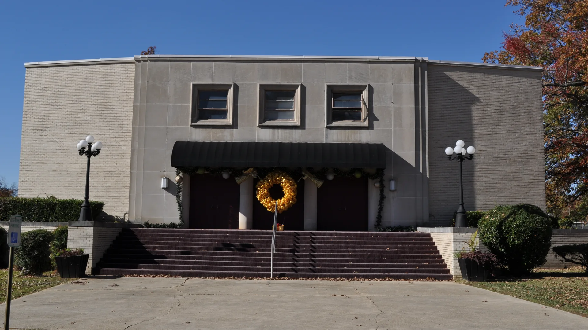 The Crossett Municipal Auditorium in Crossett, Arkansas.