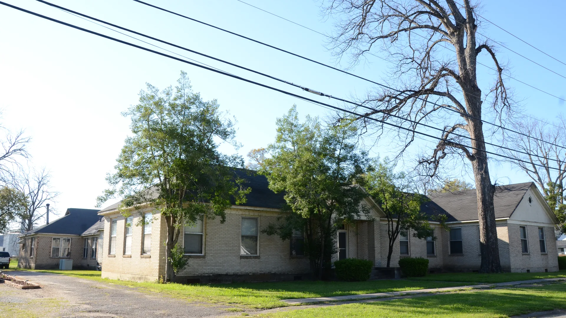 The Dr. E.P. McGehee Infirmary building in Lake Village, Arkansas.