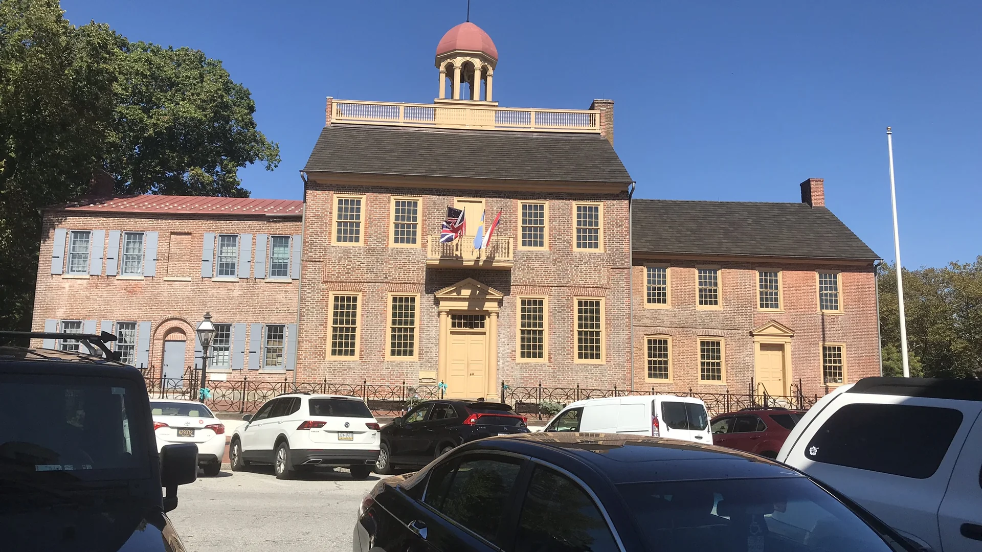 Historic New Castle Court House in New Castle, Delaware